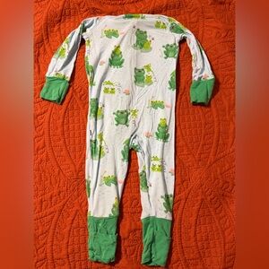 Little Sleepies Mother’s Day frog zippy